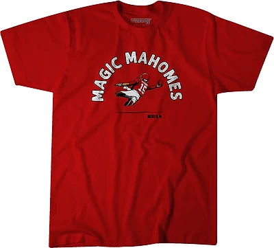 BreakingT Men's Kansas City Chiefs Magic Mahomes T-shirt