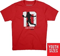 BreakingT Boys' Kansas City Chiefs Pacheco Action Number T-shirt