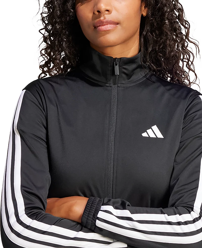 adidas Women's Tricot 3-Stripes Track Top