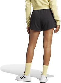 adidas Women's Small Logo French Terry Cargo Shorts 3