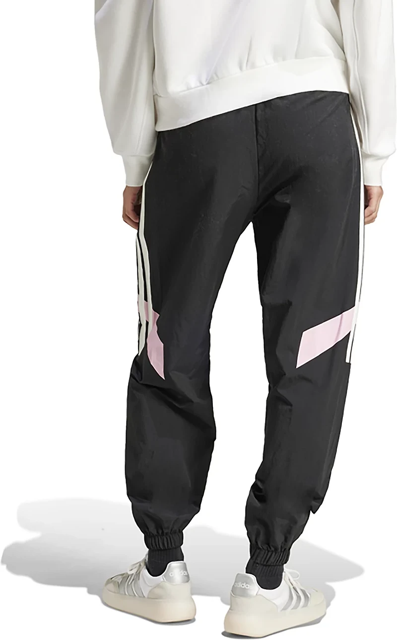 adidas Women's Tiro Cut 3-Stripes Colorblock Cuffed Pants