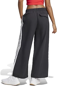 adidas Women's Essentials 3-Stripes Woven Parachute Pants