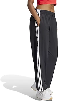 adidas Women's Essentials 3-Stripes Woven Parachute Pants