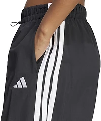 adidas Women's Essentials 3-Stripes Woven Parachute Pants