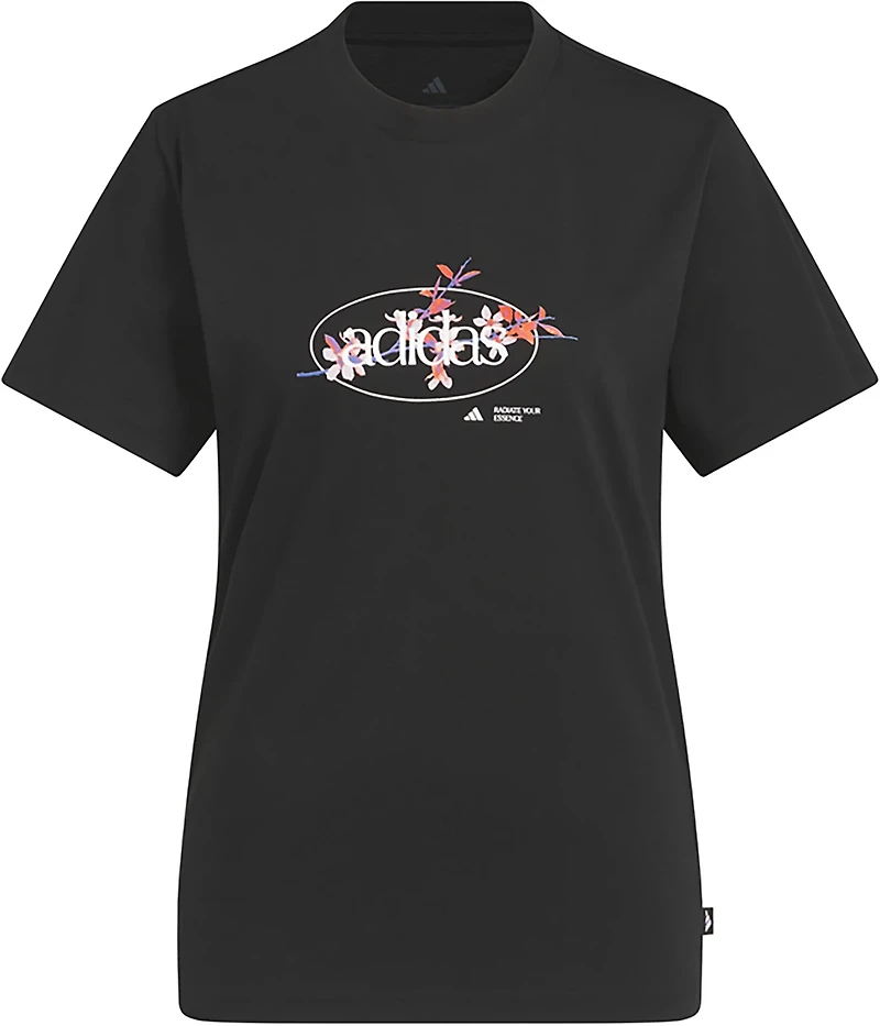 adidas Women's Elements Radiate Floral Graphic T-Shirt