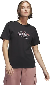 adidas Women's Elements Radiate Floral Graphic T-Shirt
