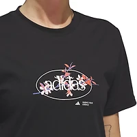 adidas Women's Elements Radiate Floral Graphic T-Shirt