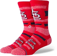 Stance Squeeze St. Louis Cardinals Adults' Crew Socks