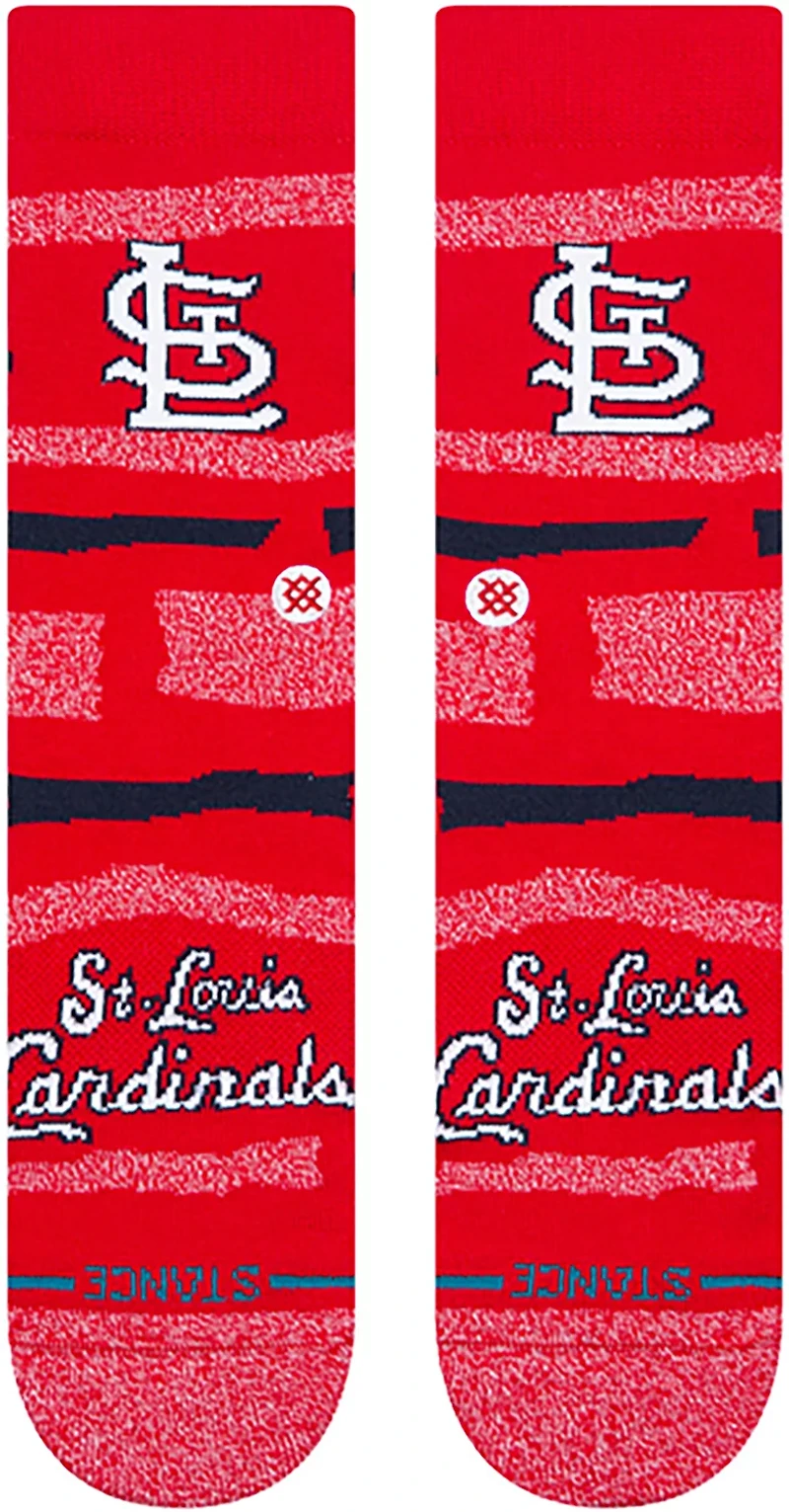 Stance Squeeze St. Louis Cardinals Adults' Crew Socks