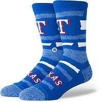 Stance Squeeze Texas Rangers Adults' Crew Socks