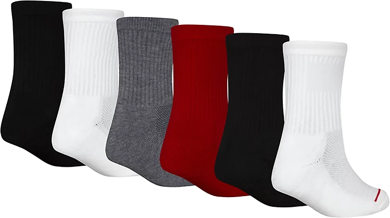 Jordan Kid's Legend Crew Socks 6-Pack