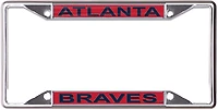 WinCraft Atlanta Braves Metallic License Plate Frame