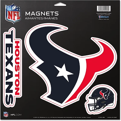 WinCraft Houston Texans 11 in Vinyl Magnet