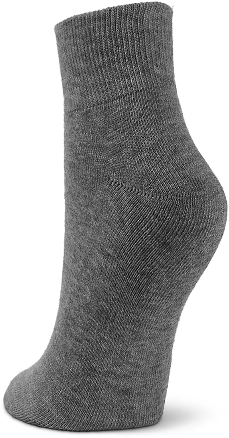 BCG Adults' Basic Quarter Socks 6 Pack
