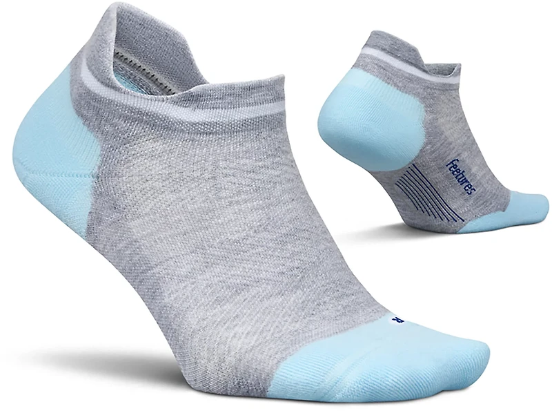 Feetures Elite Max Cushion No Show Tab Running Socks
