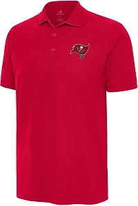Antigua Men's Tampa Bay Buccaneers Legacy Short Sleeve Polo Shirt