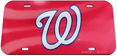 WinCraft Washington Nationals Specialty Acrylic License Plate