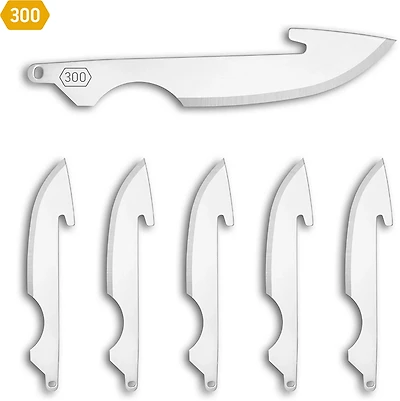 Outdoor Edge RazorSafe 3 in Caping Replacement Blades 6-Pack