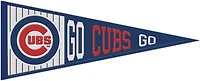 WinCraft Chicago Cubs Slogan 13 in x 32 in Wool Pennant