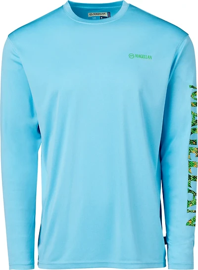 Magellan Outdoors Men's Casting Crew Long Sleeve T-shirt
