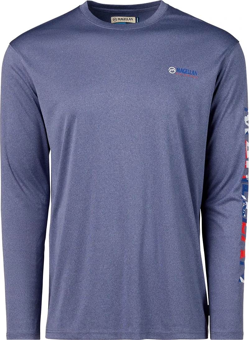 Magellan Outdoors Men's Casting Crew Long Sleeve T-shirt