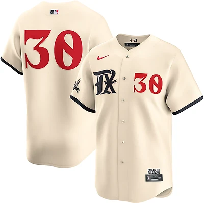 Nike Men's Texas Rangers Nathaniel Lowe 30 Limited City Connect Jersey