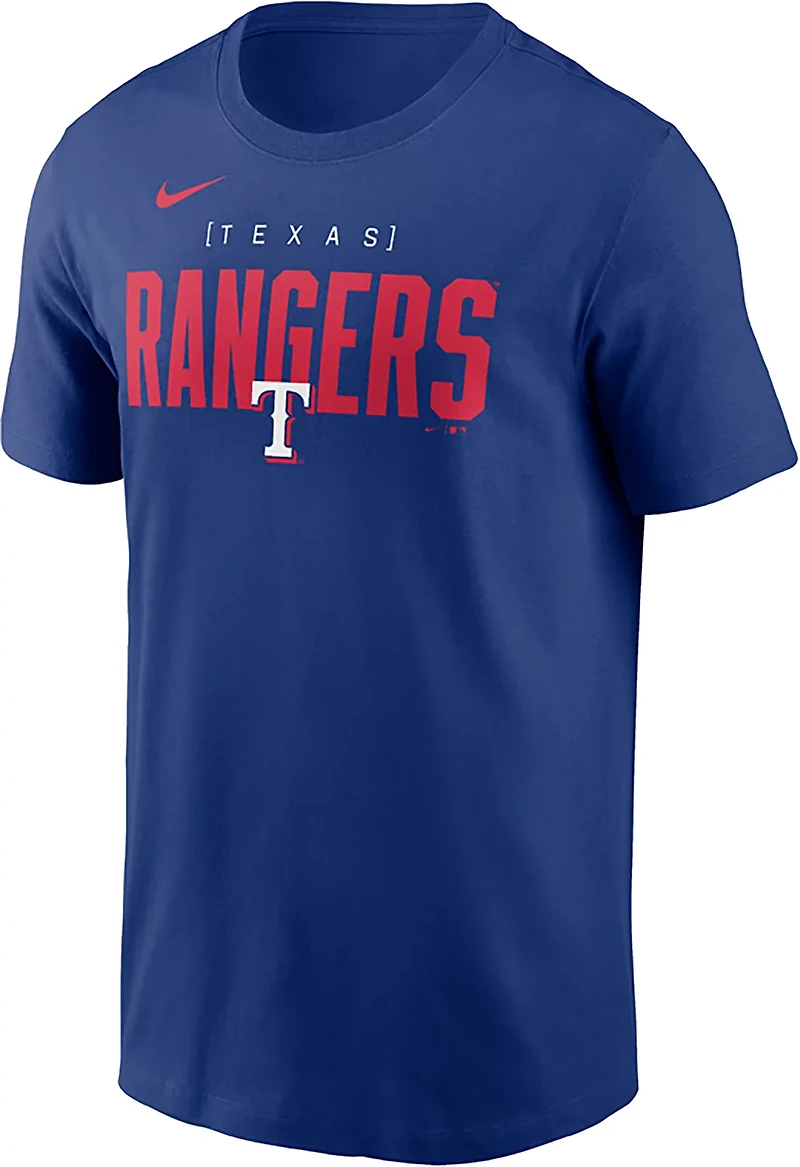 Nike Men’s Texas Rangers Home Team Bracket Graphic T-shirt