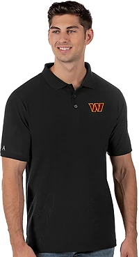 Antigua Men's Washington Commanders Legacy Pique Polo Shirt