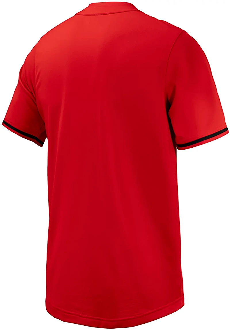 Nike Men's University of Georgia Full-Button Logo Replica Baseball Jersey