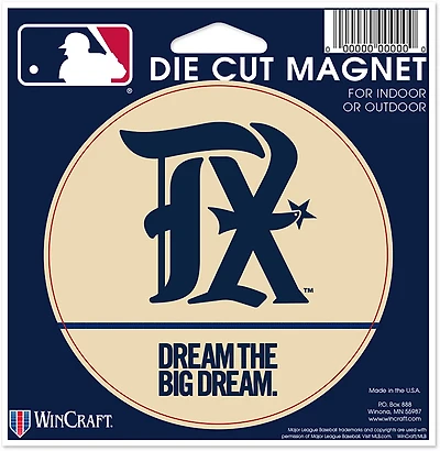 WinCraft Texas Rangers City Connect Die Cut Magnet