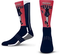 For Bare Feet Youth Houston Texans Mascot Fever Socks