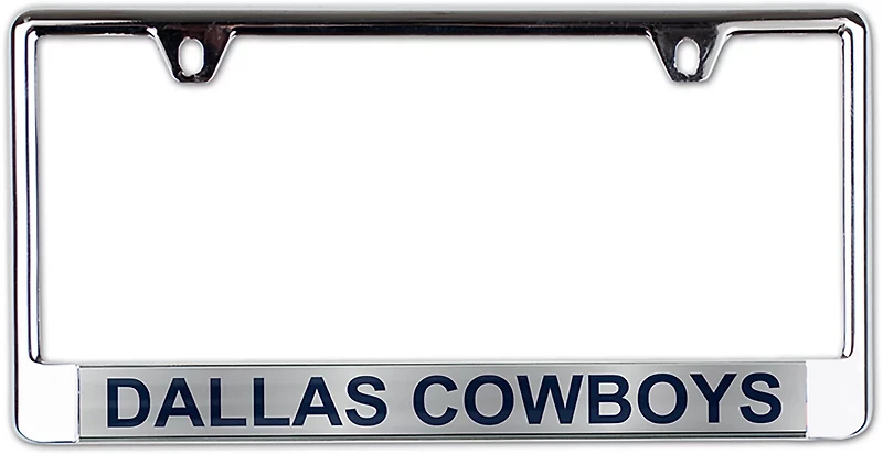 WinCraft Dallas Cowboys Metallic License Plate Frame