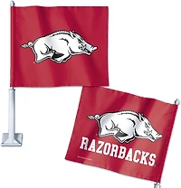 WinCraft University of Arkansas Car Flag