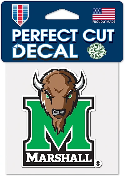 WinCraft Marshall University Perfect Cut Primary Decal