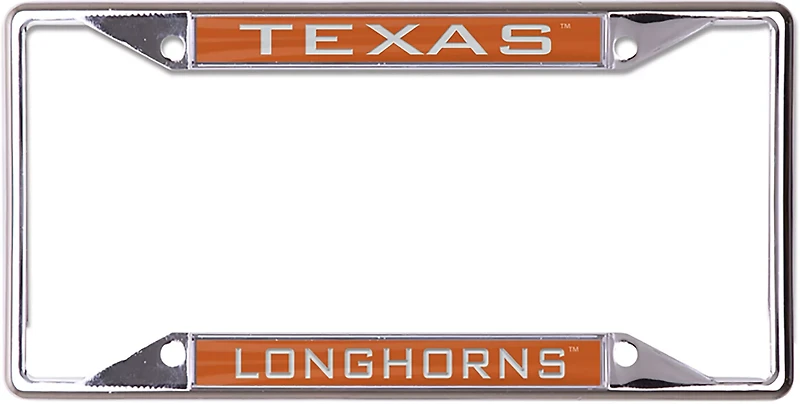 WinCraft University of Texas Metallic License Plate Frame