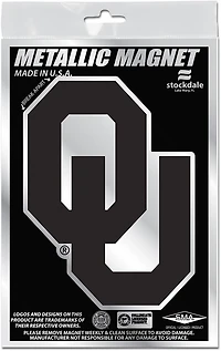 WinCraft University of Oklahoma 3 in x 5 in Metallic Magnet