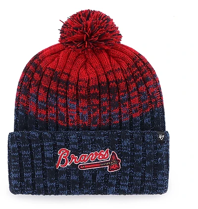 47 Men's Braves Cascade Cuff Knit Beanie