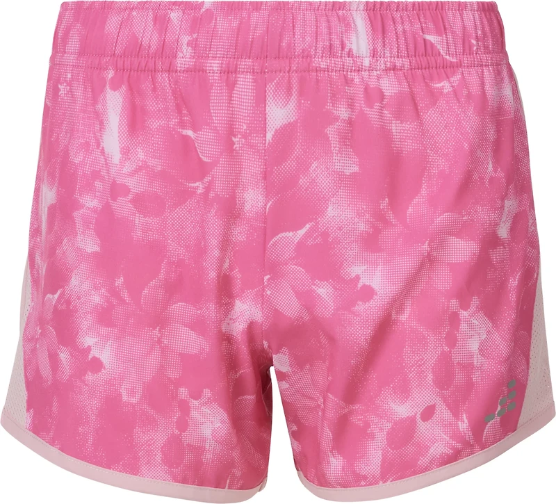 BCG Girls' Run Race Printed Shorts 3.5