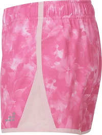 BCG Girls' Run Race Printed Shorts 3.5