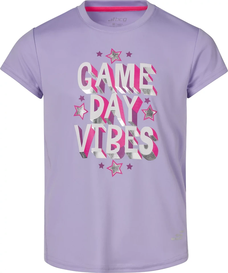 BCG Girls' Training Turbo Game Vibes Graphic Short Sleeve T-shirt
