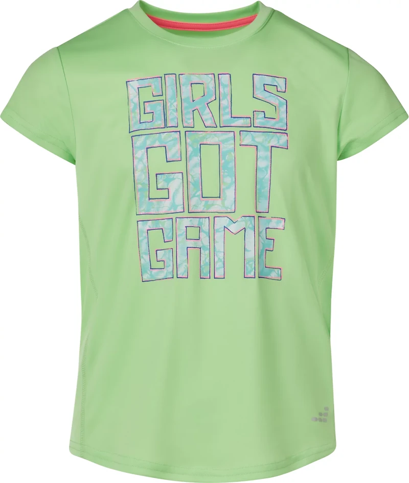 BCG Girls' Training Turbo Got Game Graphic Short Sleeve T-shirt
