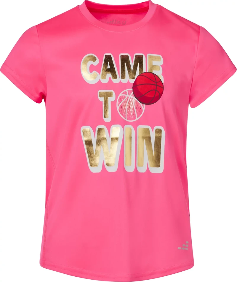 BCG Girls' Training Turbo Basketball Win Graphic Short Sleeve T-shirt