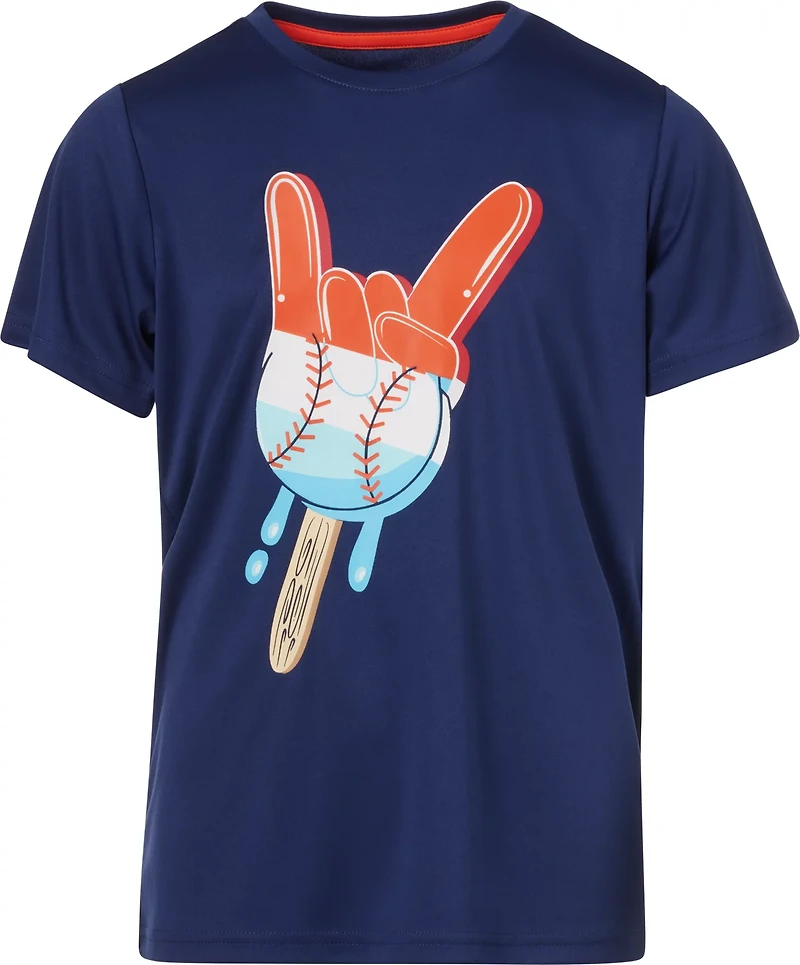 BCG Boys' Turbo Graphic Short Sleeve T-shirt