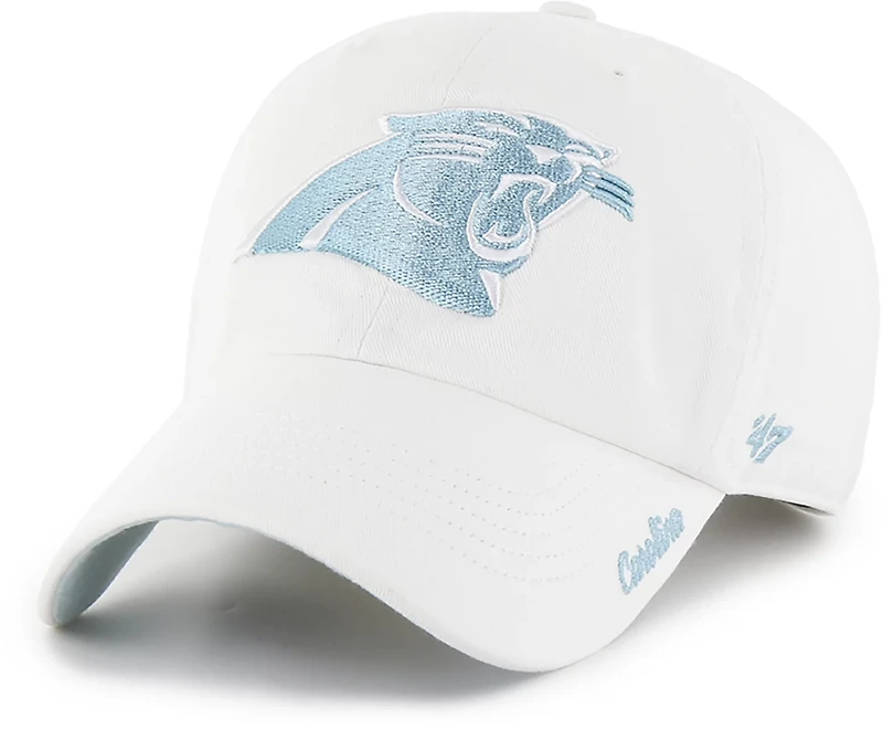 47 Women's Panthers Ballpark Cheer Clean Up Cap