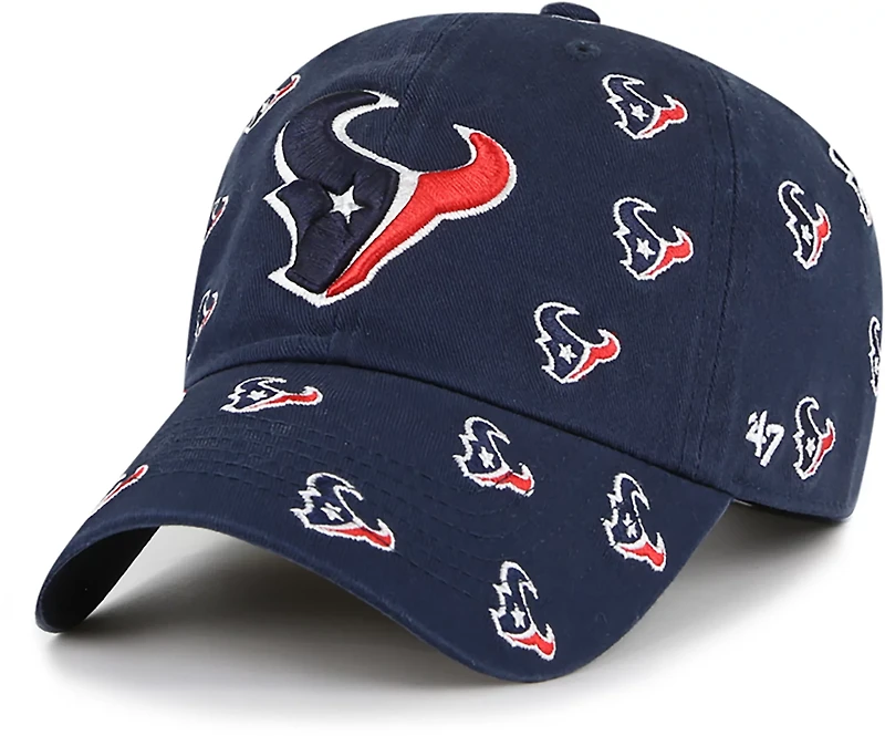 47 Women's Texans Confetti Clean Up Cap