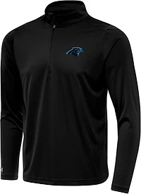 Antigua Men's Panthers Tribute 1/4 Zip Lightweight Long Sleeve Pullover