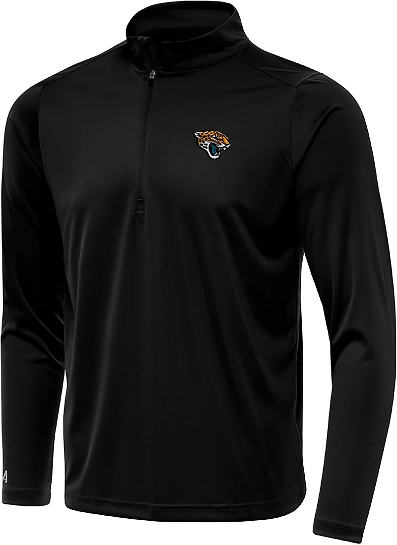 Antigua Men's Jaguars Tribute 1/4 Zip Lightweight Long Sleeve Pullover