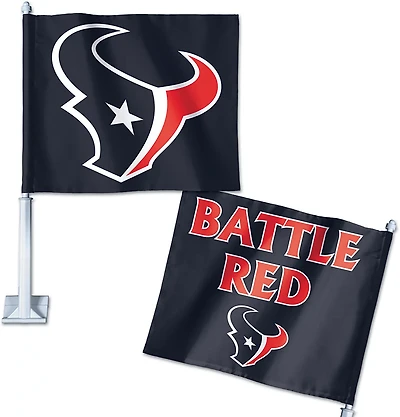WinCraft Houston Texans New Logo  Team Car Flag