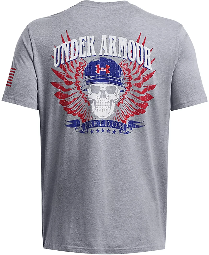 Under Armour Men's Freedom Skull Short Sleeve T-shirt