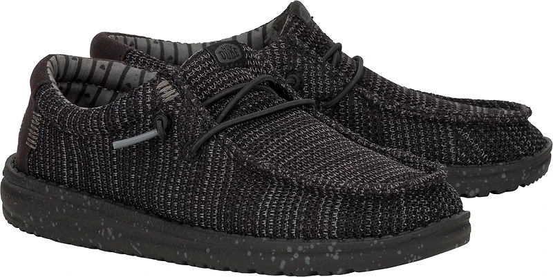 Hey Dude Boys' Wally Stretch Mesh Shoes